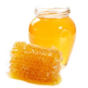 Honey with honeycomb