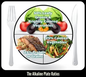 the alkaline plate