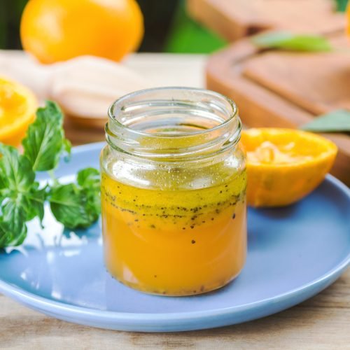 Orange Ginger Vinaigrette Dressing - The Wellness Workshop