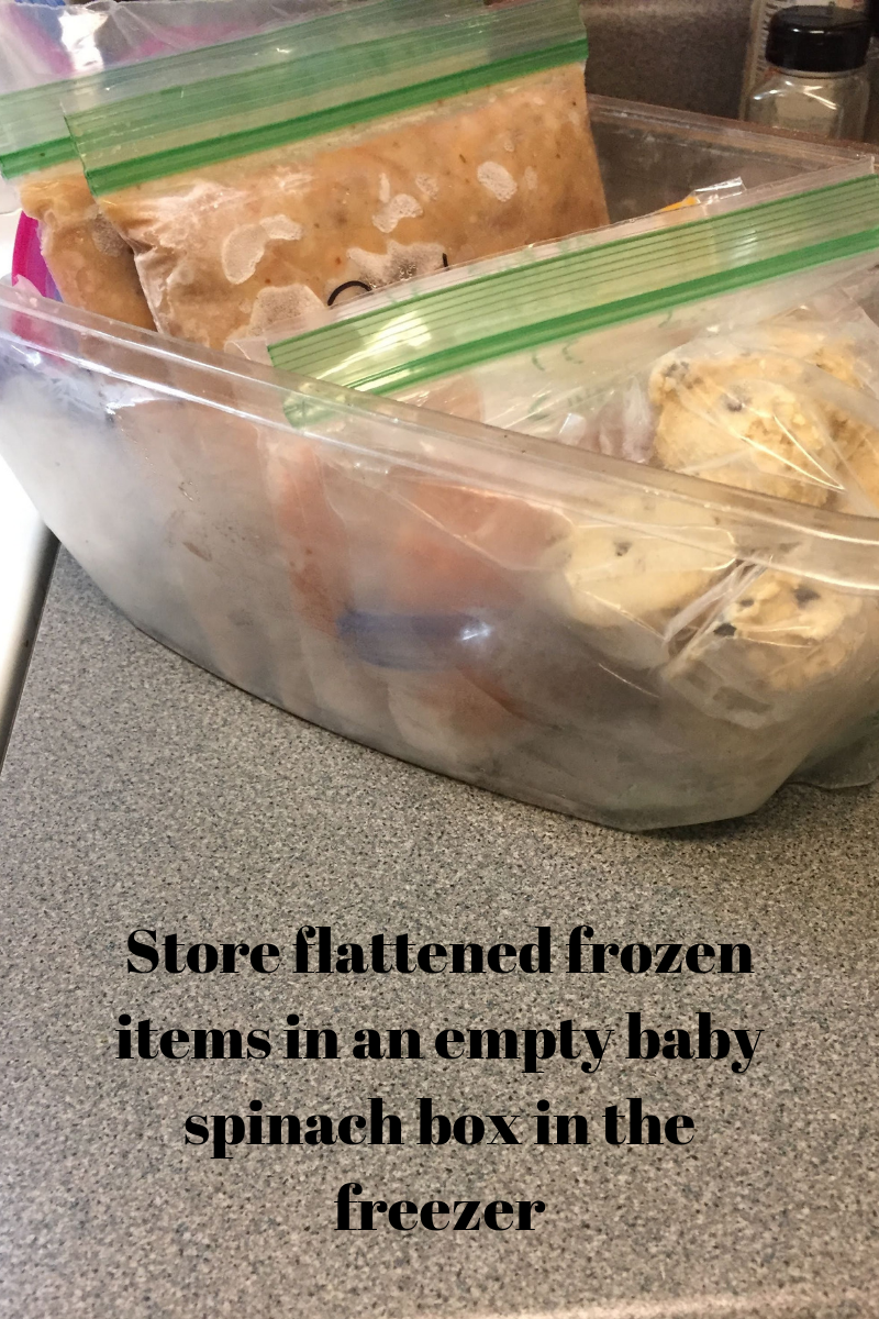 Store Leftovers in the freezer